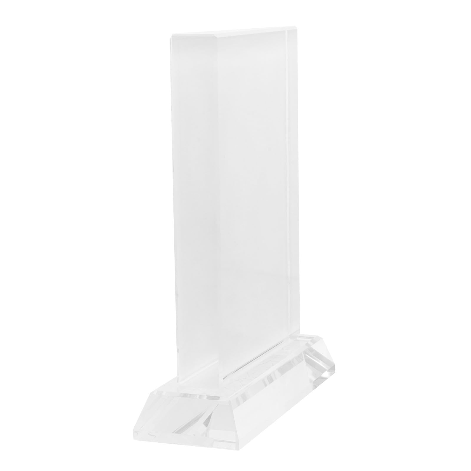 Cadre photo cristal pour sublimation, parfait pour la décoration de votre salon ou bureau