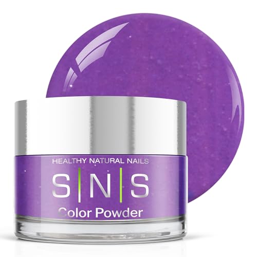 SNS Gelous Color Dipping Powder - Sugarloaf (Purple Cream) - Long-Lasting Dip Powder for Healthier Nails - Low-Odor for Professionals & DIY - 0.5 oz -  Signature Nail Systems LLC