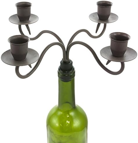 chemin_de_countryside Candle Holder with 4 Candles 25 x 25 cm