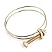 10pcs Double Wire Hose Clamps Adjustable Double Wire Water Hose Barb Clamp Pipe Clip Hoop Plumbing Fastener (64mm(59-64）)