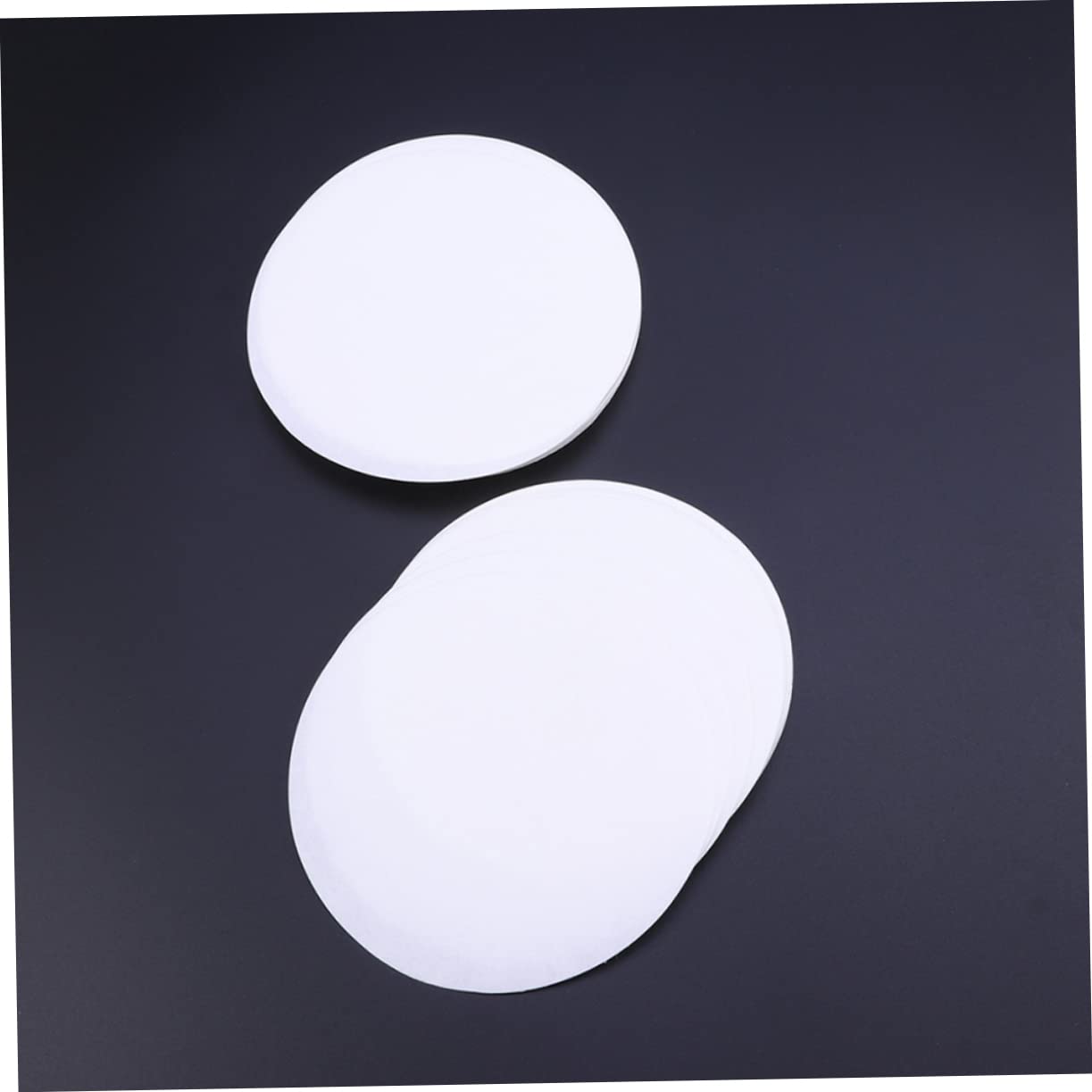 Papel de Filtro Cualitativo de Caudal Medio 15cm 3 Cajas Blanco | Análisis en Laboratorio Escolar, Retención de Partículas, Formato 15x15x0, 01 Cm