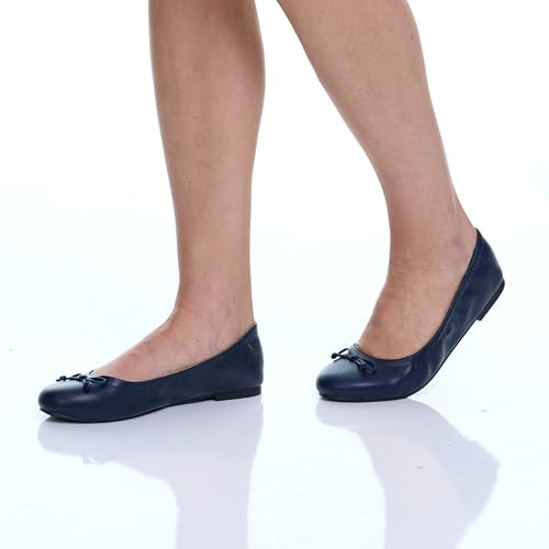 Women's Flats Round Toe Comfort Elastic Flats for Women3