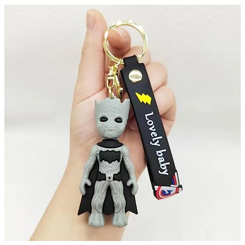 Image of MALKIN Groot | Batman| Key chains for Bikes | Anime | Car Key Chain | Key Chain for Car | | Marvel | Avengers Keychains