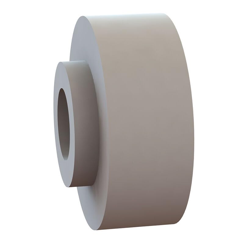Essentra, 12SWS0890, Natural Nylon Standard Shoulder Washer - Outside Diameter 10.5 mm (0.415 in) - Base Height 1.2 mm (0.047 in) - Base Outside Diameter 6.2 mm (0.243 in) - Compatible(1000 Item/s)