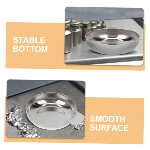 Plato medidor de báscula digital apilable y resistente BESTYASH, 3 unidades 4