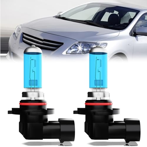 Image of Fog Light Bulbs Compatible with Toyota Corolla 2005-2008, 9006 Fog Lights Halogen Light Bulb, Super Bright 6000K White, Plug and Play, Pack of 2