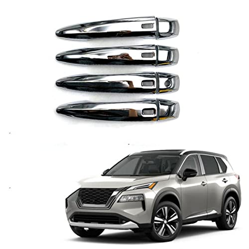Garniture poignée porte Nissan Rogue 2021 cache chromé coffre arrière 2 pièces