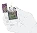 Zippo Laser Mushrooms Design Iridescent Pocket Lighter