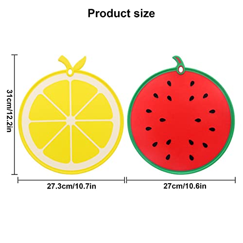 Tabla de Cortar Plástica 2 Piezas con Mango y Ranura miniatura 2