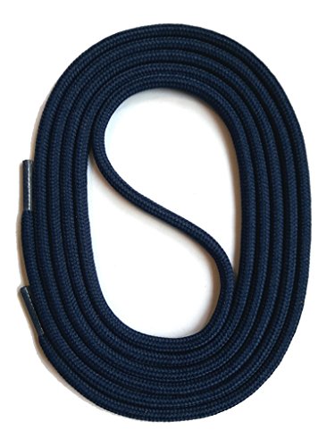 SNORS runde Schnürsenkel DUNKELBLAU 75cm Ø3mm - stabil,...