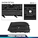 PIT66 Fog Light Cover Front Passenger Right Side Compatible with Audi Q3 / Q3 Quattro 2016-2018 8U0807682Q4U8, AU1039135 Textured Black