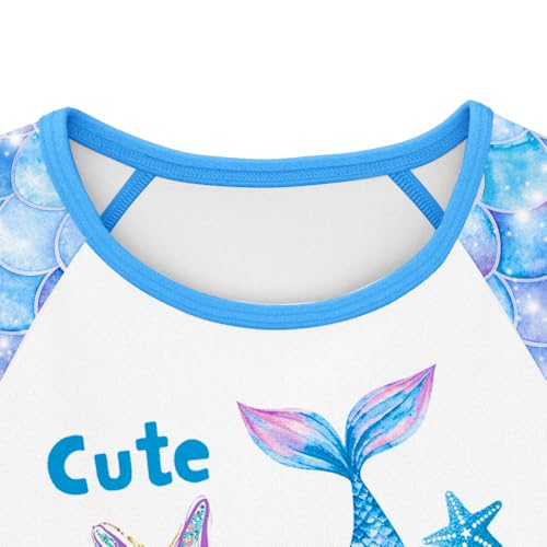 LQSZ Girls Summer Short Set Breathable Outfits Short Sleeve Tee T Shirt Shorts Cute Clothing Set Size 3-122