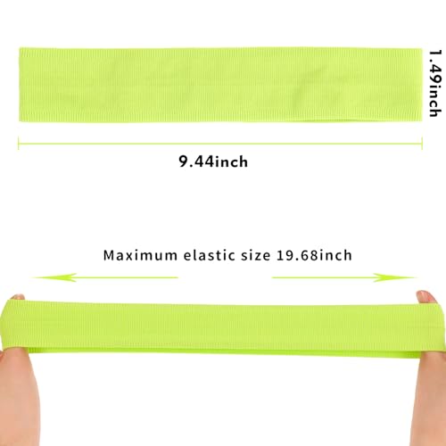 Image of Workout Headbands Non Slip Headband Sport Headbands Sweatbands Elastic Sport Hair Bands for Sports Travel Indoor Fitness Gym