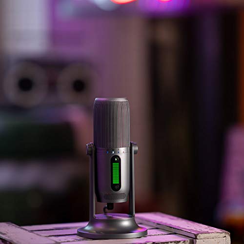 Thronmax Mdrill One Pro (M2Pg) - Usb Condenser Microphone - Vertigain Technology & 16-Bit/48Khz Audio Recording - Slate Grey #TOP3