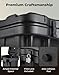 KEMIMOTO UTV Bed Storage Box 5.5GAL Compatible with Polaris Ranger 1000/XP 900 570 500 General 1000 4 2016 2017 2018 2019 2020 2021 2022 2023 2024 2025, Low-Density Polyethylene Cargo Storage Box