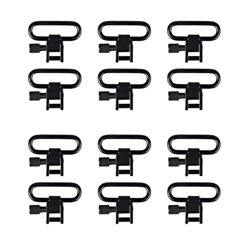 Lot de 12 attaches de bretelle à deux points 3,1cm pour sangles