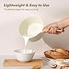 SENSARTE Ceramic Nonstick Sauce Pan with Lid, 1.5 Quart Small Saucepan, White Cooking Pot with Stay Cool Handle, Non toxic Kitchen Sauce Pot, Non stick Saucier Pan, Induction Pot, PFOA PTFE PFAS Free #5