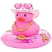 wonuu Car Accessories Rubber Ducks Dashboard Decorations Rubber Duck Pink Accessories Dashboard Duck Car Decorations Car Ducks for Dashboard Car Duck Car Dashboard Decorations, HG&pink-cowboywhitepink
