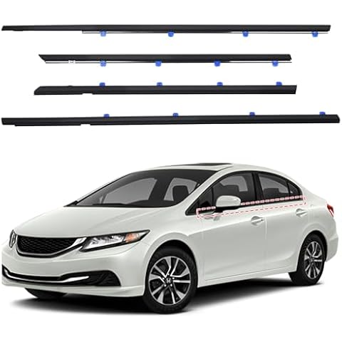 ItranMc Honda Civic Weather Stripping Cover