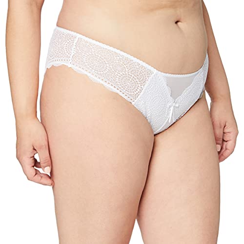 Pour Moi? Women's Eclipse Brief, White (White White), 8 (Size:8)