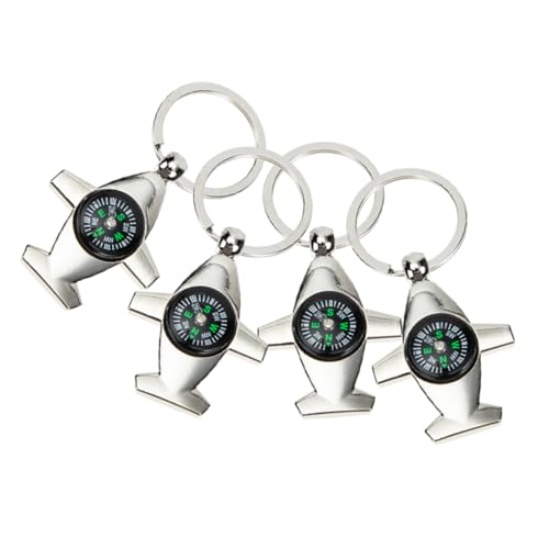 Brújula pequeña de aleación de zinc POPETPOP para actividades al aire libre miniatura 1