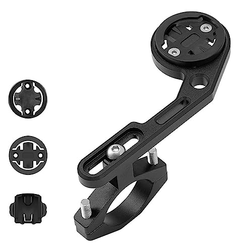 Bicyclettes ordinateur support de guidon combo en alliage d aluminium camera