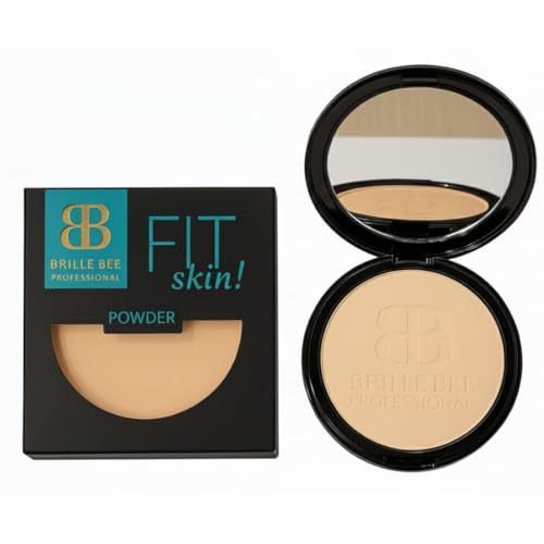 Image of Fit Me 2-in-1 Natural Beige Matte Compact Powder, 12 Hour Oil Control, Sun Protection for Oily Skin, 20g (Natural)