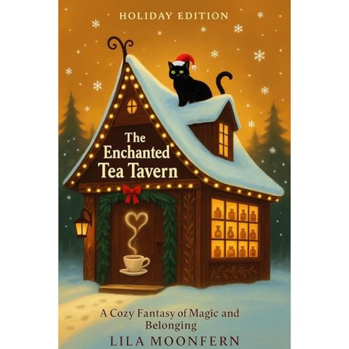 The Enchanted Tea Tavern ⋆ A Cozy Winter Read ☕❄️ Audiolibro Por Lila Moonfern arte de portada