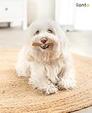 lionto Kaffeeholz für Hunde, Größe XS, 100% natürliches Robustes Kauspielzeug für gesunde Zähne, umweltfreundlicher Kauknochen für Welpen, langlebig & splitterarm, für Hunde unter 3 kg