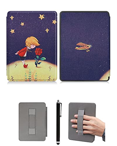 Custodia Protettiva per Kindle 6 Pollici 11a Gen Rilasciata nel 2022 Modello C2V2L3 - Copertura Durevole con Asciugatura E Cinturino A Mano