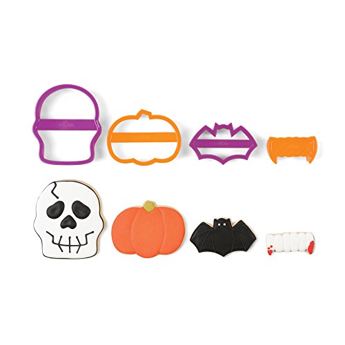 Fox Run Nesting Halloween Cookie Cutters, 1.5 X 4.5 X 7.5 Inches, Multicolored #TOP2