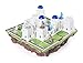 Spin Master Santorini, Strategy Family Board Game 2-4 Players Classic Fun Building Greek Mythology Card Game, for Kids and Adults Ages 8 and Up