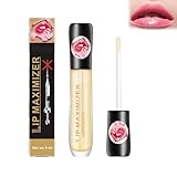 Wonsters 5 ml lipstick Natural Lip Plumper Booster per labbra, lucidalabbra con effetto volumizzante, volumizzante trasparente per con effetto e per labbra più carnose
