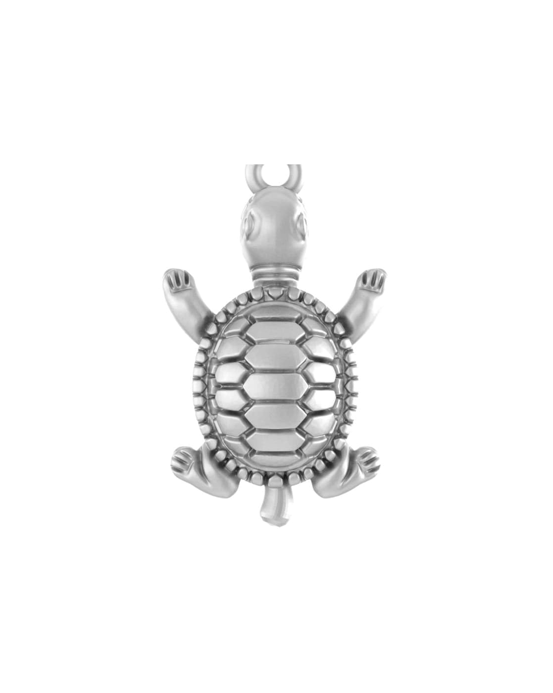 Pendentif tortue en argent sterling 925 Mtrolls, un bijou de prestige façonné à la main