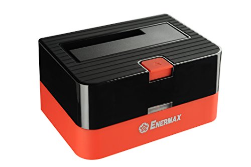 Enermax EB310SC Dockingstation für Festplatten, Schwarz Cover