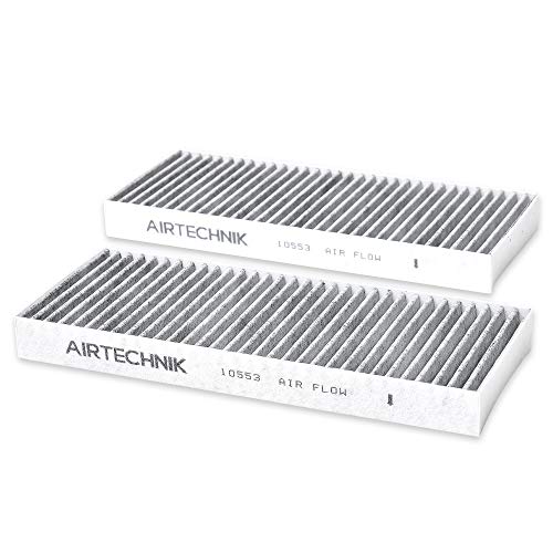 Airtechnik Cf10553 Cabin Air Filter W/Activated Carbon | Fits Nissan Frontier 05-23, Nv1500/Nv2500/Nv3500 12-15, Pathfinder 05-12, Xterra 05-15 / Suzuki Quator 09-12 - 27274-9Ch0A #TOP1