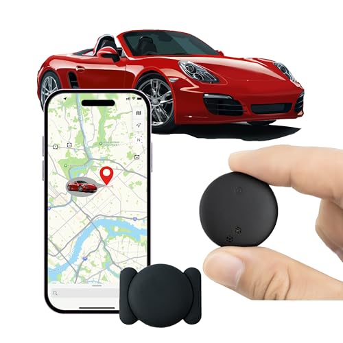 Super Magnetic! 360 Days of Battery Life! Apple Find My Subscription-Free GPS Car Locator -...