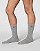 Nike Unisex Everyday Cushioned Training Crew Socks (3 Pairs), Carbon Heather/Black, Small