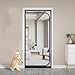 Screen Door Mesh 35.4x78.7'' Nano-Coating Patio Door Fly Screen Fine Mesh Pet Protection Temporary Door with Two Way Zips Cat Screen Door for Living Room Kitchen Bedroom Style 2