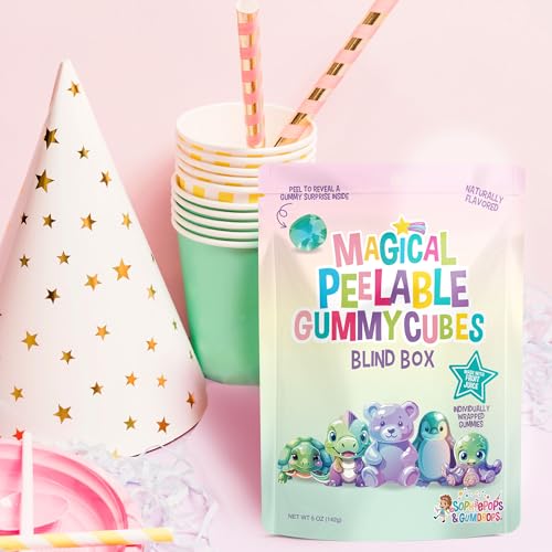 Cubos de gomita desmontables caja ciega 5 oz 6 piezas miniatura 6