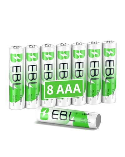 EBL 1100mAh AAA Ni-MH Pilas Recargables 1,2V Batería
