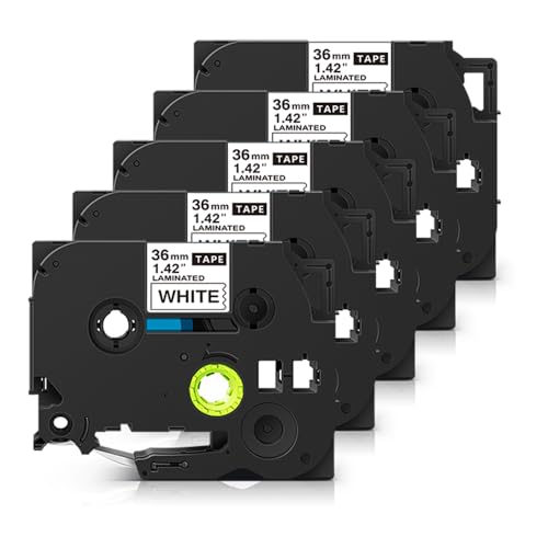 �u���U�[ �e�[�v TZe-261 ���n������ 5�Z�b�g ����36mm ����8m �s�[�^�b�`�L���[�u�@��Ή� P-touch �݊��i ���~�l�[�g �e�[�v�J�[�g���b�W