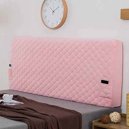 ZXDFG - Funda para cabecero de cama, almohada de lectura, gruesa, funda de cabecero de cama, cristal de terciopelo antipolvo, cama de descanso,...