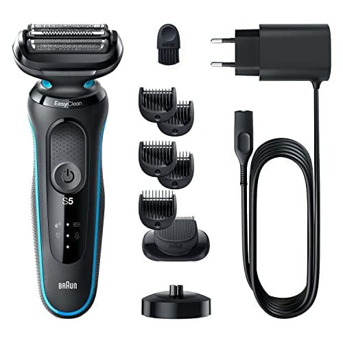 Braun Series 5 Herrenrasierer mit EasyClick Aufsatz und Barttrimmer