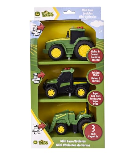 image for Sunny Days Entertainment John Deere 3-Pack Set Lights and Sound Realis