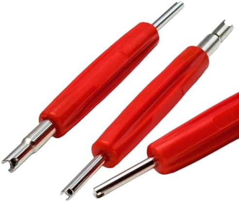 6Pcs R134A R12 A/C HVAC Valve Core Removal Tool Set，Dual Heads Va...