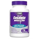 Cosamin Nutramax Muscle & Joint, Works to Decrease Cartilage Breakdown, Joint Health Supplement, Adult Men and Women Joint Health, 74 Capsules