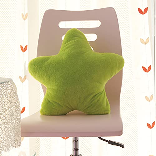 Ikasus AFSSS636988HSHGREEN Star Shaped Plush Stuffed Toy Pillow Cushions Decorative thumb #1