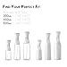 Mistifi Fine Mist Spray Bottle for Hair – Continuous Refillable Mister for Hairstyling, Barber, Salon, Beauty, Skincare, Pets –(200ml 1Pc, White bottle)