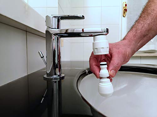 Ducha de mano para WC y bidet Siroflex 2013/2S, kit completo Made In Italy 7